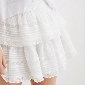 Aerie Rock n Ruffle Mini Skirt
